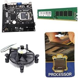 Bharat Printer's H-61 Motherboard Assembled Combo Kit with Processor (2nd Gen) +8GB DDR3 RAM+Fan-43