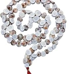 Sahil Nautical Shop Very Rare Natural Gomti/Gomati Chakra Mala 54 Beads for Jaap Stone Chain-image-42