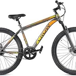 Meridian Single Speed | 29" Unisex MTB | MTB Cycle with Duald Disc Brake | HI TENSILE Steel Frame | Mountain Bike | Unisex | Ideal for 5.8 FT +-14