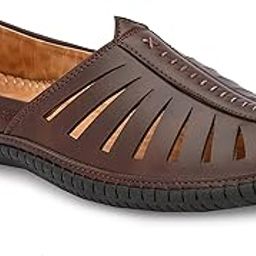 Wasan Shoes Men's PU Synthetic Sandals Comfortable & Durable Casual Footwear-image-38