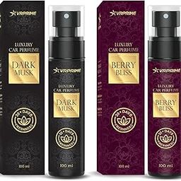 VRPRIME 2PC Luxury Car Air Perfume Fresheners Long Lasting | Car Freshener Accessories Interior Dashboard | Long Lasting Dark Musk and Berry Bliss Fragrance for All Car | Remove Odor-picture-16