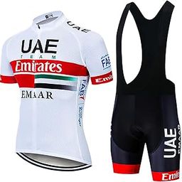 Men's Cycling Jersey Set Road Bike Jersey Short Sleeves Cycling Kits with 3D Cushion Padded Shorts-Moisture Wicking, Breathable, Quick Dry-image-6