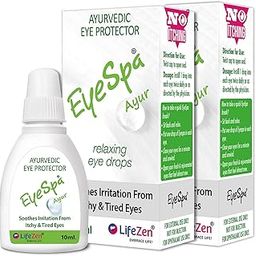 EyeSpa Ayur - Ayurvedic Eye Drop | Relieves Dryness, Redness, Itching, Cooling | daily-use Eye Drop with Triphala, Rose water, Bhringaraj, Honey | 10ML (Pack of 2)-image-98