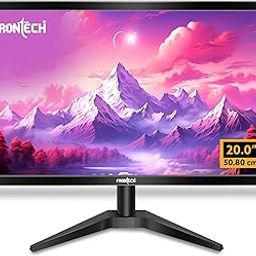 FRONTECH 20 Inch HD LED Monitor | Refresh Rate 60 Hz, 1600 x 900 Pixels | Wall Mountable Slim & Stylish Design with 16.7M Colors | HDMI & VGA Ports, Built-in Power Supply (MON-0054,Black)-picture-12