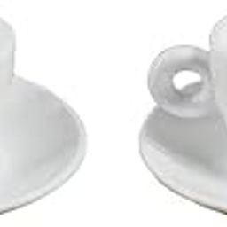 BEAN BLISS® Stoneware White Espresso Cup & Saucer Set of 2 – 90ml Each | Lead-Free | Dishwasher & Microwave Safe | Perfect for Single & Double Espresso Shot | Home, Office, Coffee Shop & Café Use-image-80