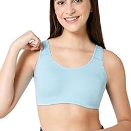 Intimacy Women's Everyday Active Cotton Sports Bra Non Padded Non Wired Medium Coverage Combo Pack- CA12-image-16