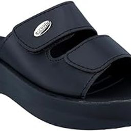 Synthetic Casual Flexible Slippon Lightweight Open Toe Dotted Design Platform Slipper For Women (AEMR15)-image-21