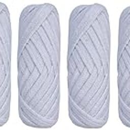 Men's and Women's Nada Dori Strings Cotton Thread with Stick -Pack of 6 Roll II White II (20 Meters/Roll (Pack of 6))-14