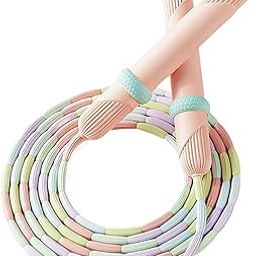 CALANDIS™ Kids Jumping Rope Beaded Skipping Rope For Playground Outdoor Activity Beach Pink | Jump Ropes | Fitness Equipment & Gear | Fitness Running & Yoga-image-19