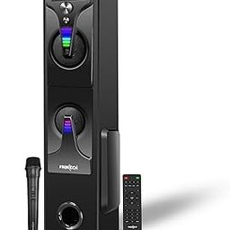 FRONTECH CRUX-165 Series 60 Watt Tower Speaker with Bluetooth 5.0 Wireless Technology with LED Digital Display and USB Port and Wired Mic for Karaoke with Volume Control (SW-0165)-74