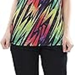 Poly Jercy Two Piece Swimsuit for Women Printed top & Plain Bottom Legging-picture-26