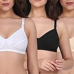 Women's Cotton Non Padded Wire Free Maternity Bra-image-58