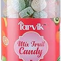 Tarvik Mix Fruit Candy – Assorted Fruit Flavored Candy Bites – Sweet & Tangy Treat for Kids & Adults – Travel-Friendly Snack – Ideal for Sharing, Gifting & Celebrations – 250g (Pack Of 1)-picture-0