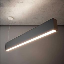 Harold Electricals 4 Feet 36W Hanging Profile Tube Light for Office,Home - Black Body (Neutral White Light 4000K) Pf 0.97(Aluminium)-image-11