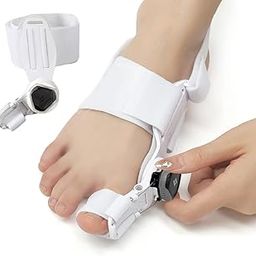 NHCDFA Bunion Corrector for Women, Toe Separator Big Toe Straightener and Foot Thumb Support Foot Toe Thumb Straightener Corrector Stretchy Belt Toe Stretcher Big Toe Splint for Women and Men-14