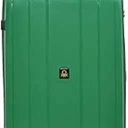 united colors of benetton Wayfarer Unisex Luggage 79 Cm Large Polypropylene Hardsided Shell 8 Spinner Wheels Trolley Bag (Ben Green)-picture-12
