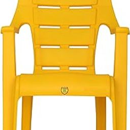 Prima Baby Plastic Chair 125 Modern and Comfortable with Backrest for Study | Play | Desk | Kids with Arms for Home/School/Dining for 2 to 6 Years Age,Yellow-picture-25