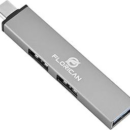 FLORICAN Type C USB 3.0 Hub, 3-Port USB Hub Expander for Laptop, Xbox, Flash Drive, HDD, Console, Printer, Camera, Keyborad, Mouse, Suitable for MacBook, Mobile, Laptop with Type C Port-15