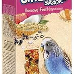 Vitapol Fruit Smakers for Budgies 90 gram Nutritious Bird Treat with Elderberry Apple Orange Peel Coconut Natural Healthy Snack Supports Digestion and Feathers-image-79