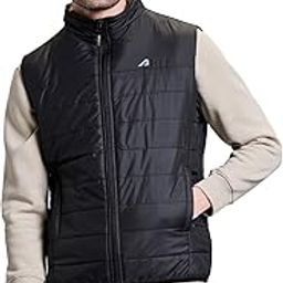 Sleeveless Standard Length Jacket For Men Winter Wear High Neck Jackets For Men Puffer Winter Jacket Winter Wear For Men Insulated Winter Jackets For Men Winter Monsoon Winter Jacket For Men-image-7