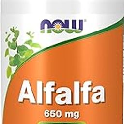 Now Foods Alfalfa 10 Grain, 650 mg , 500 Tablets-12
