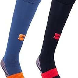 Supersox Unisex Kid’s Football Socks - Knee Length Socks with Cushioned Sole, Odour Free & Superior Grip Uniform Stockings for Football/Soccer, Pack of 2-image-44