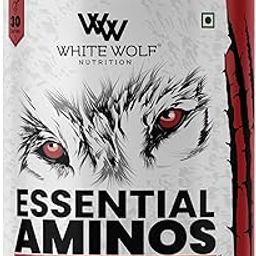 White Wolf Essential Aminos with HMB | EAA + BCAA + Electrolytes | Strawberry Kiwi Flavor | Muscle Recovery & Hydration | 480g | 30 Servings | For Men & Women-23