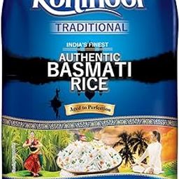 Kohinoor Traditional Authentic Basmati Rice, 1kg Pack | Extra Long Aromatic Grains | Tasty, Non-Sticky Rice for Flavorful Meals-image-6