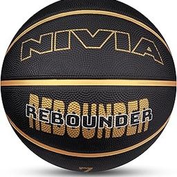 NIVIA Rebounder Basketball, As per Match Standard, 8 Panels, Soft Rubber Molded with Pebbled Texture, Butyl Bladder, to Play on All Indoor & Outdoor Surfaces-image-3