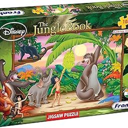 Frank Disney The Jungle Book Jigsaw Puzzle (108 Pieces) for Kids Above 6+ Years - Fun & Challenging Brain Booster Games - Educational Puzzle for Focus and Memory -11851-16