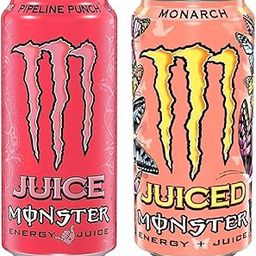 Monsters Energy Drink Combo Pack (Monarch, Pipeline Punch) Power Punch In Every Sip 500ml-image-96