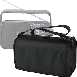 TXEsign Mesh Radio Bag for Panasonic Portable AM/FM Radio RF-2400D with Shoulder Strap Radio Case Shortwave Radio Pouch Travel Carrying Bag-picture-15