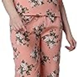 Casual Printed Top and Joggers Set for Women || Stylish Summer Co-Ords Set for Women || Round-Neck Top and Joggers Combo Set for Women-image-55