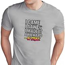 Awkward Style | Printed Casual Half Sleeve Round Neck T-Shirt for Unisex | Graphic Printed T-Shirt for Men and Women | CJGNRL-15-image-69