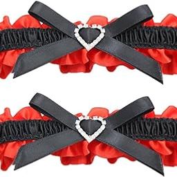 1 Pair Womens Love Heart Bows Leg Garter Belt Rings | Garter Belts | Intimates & Sleep-image-88