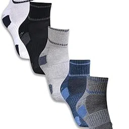 dollar Sports Ankle Length Cotton Socks For Men's In (Pack of 5)-picture-36