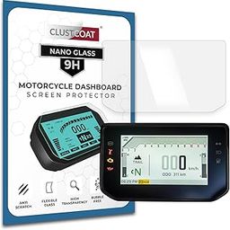 CLUSTCOAT Motorcycle Dashboard Instrument Cluster Screen Protector for HERO Xpulse 210 (Top model) (Transparent)-picture-0