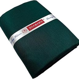 Premium Unstitched ULTRA SOFT Shirt Fabric for Men - Polycotton Material - Shirt & Kurta Piece Cloth (Emerald Green)-image-11