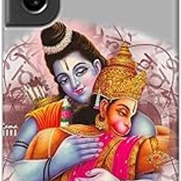 NDCOM for S21 FE Cover - Premium Samsung S21FE 5G Back Cover, Sleek S21FE 5G Back Cover, Full Protection Hanuman and Ram Printed Hard Case-image-21