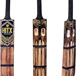 HITX Fighter Edition Yellow Pure Power Kashmir Willow Cricket Bat for 15+Years (1100g)-image-62