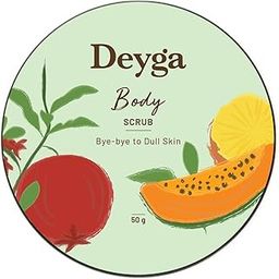 Deyga Body Scrub (50 Grm) Lightens Tan & Pigmentation I Exfoliates-image-43