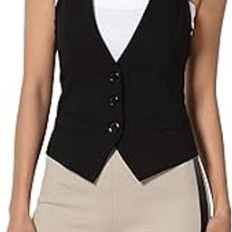 Dressy Casual Versatile Racerback Vest Uniform Tuxedo Suit Waistcoat-picture-19
