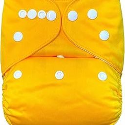 MYADDICTION Baby Cloth Diaper Beach Cloth Diaper Cover for Boys and Girls Infant Newborn Yellow-image-2