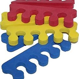 THE ALLY Set Of 12 Pairs Nail Separators Toe Separators Nail Polish Protectors for Nail Art Manicure Pedicure Tool (Multicolor)-image-2