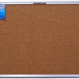 Roger & Moris Anodized Aluminium Frame Cork Board - Sturdy, Waterproof for School, Office, Home (Size : 3 feet x 2 feet)-15