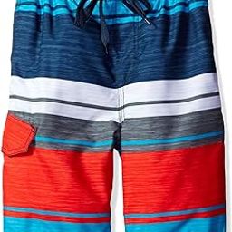 Boys' Impact Stripe Swim Trunk-image-44