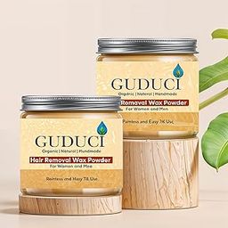Wax Powder for Hair Removal for Men and Women, Hair Removal Powder With Aloevera | Painless Herbal Wax Powder For All Skin Types Hands, Legs, Underarms, Bikini, Intimate Area, No chemicals, No Irritation, No Skin rashes-image-95