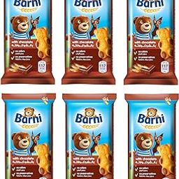 Barni Cake Smooth And Creamy Chocolate With Soft And Delicious Filling Individually Wrapped Each 30gm (Pack Of 6)-image-25