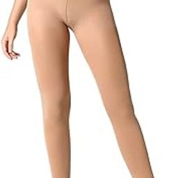 Women's/Girls's Strechable High Waist Pantyhose Opaque Stockings Tights, Free Size, Beige/Black-image-15