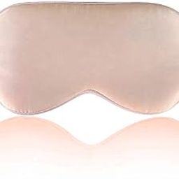SILENCIO Mulberry Silk Eye Mask for Sleeping with Adjustable Strap Soft Sleeping Mask Blind Fold for Smooth & Comfortable Sleep Travelling Sleep Mask Pad for Girls Sleeping Eye Mask Blind Folds for Sleeping (Pink)-image-68